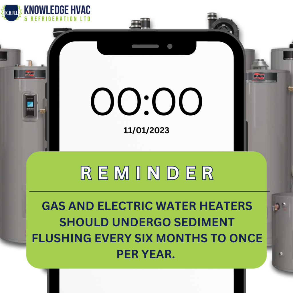 hot water tank maintenance