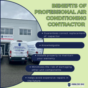 Benefits of Professional Air Conditioning Contractor